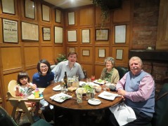 Abergavenny July 2014: Weekend in Abergavenny to visit Vera and Robin, including a daytrip to Ledbury.