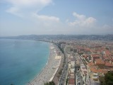 Cote d'Azur: A week's holiday on the French Riviera, based in Nice, including trips to Cannes, Juan-les-Pins, Eze, Ventimiglia and Monaco.
