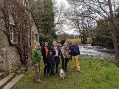 Herefordshire Easter 2018: A three night stay over the Easter weekend in a cottage by the river Monnow in Clodock, Herefordshire, with forays over the border into Wales to visit family.