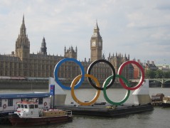 London August 2012: London in an Olympic August 2012.