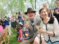 London July 2012: Pictures from London in July 2012, including the Chap Olympiad.