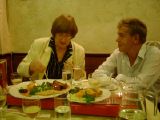 Mum and Keith at the New Water Margin in Derby.