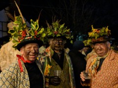 Wassail January 2018: A weekend jaunt to rural Herefordshire to attend the Leominster Morris Wassail in Dilwyn.