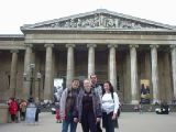 British Museum and Abeno: [Saturday 11th May 2002] Me, Simon and friends at the British Museum, and Abeno, a Japanese restaurant just around the corner. Taken the day my second digital camera met its tragic end.