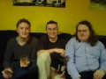 Tim, Jon and me: A brief reunion of three friends who hadn't seen eachother for over a year and a half...